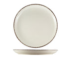 Terra Stoneware Sereno Grey Coupe Plate 27.5cm Pack of 6