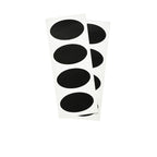 Self Adhesive Oval Chalkboard Set 8pcs