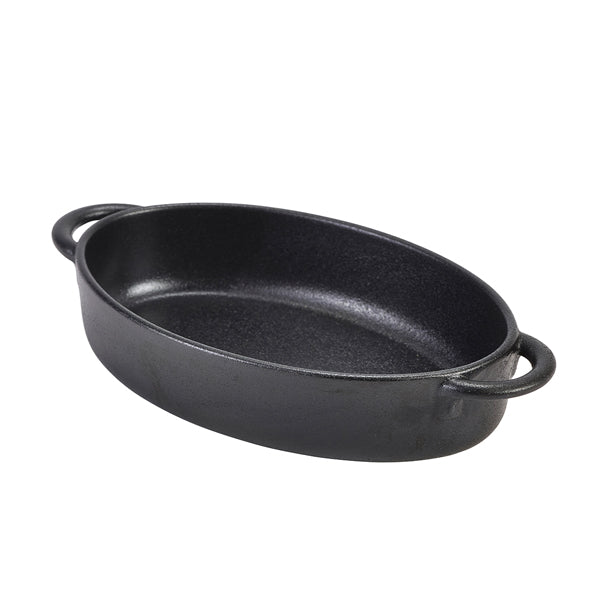Forge Stoneware Oval Dish 17.5 x 11.5 x 4cm Pack of 6