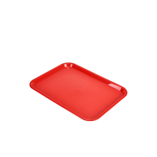 Fast Food Tray Red Small