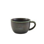 Terra Porcelain Black Coffee Cup 22cl/7.75oz Pack of 6