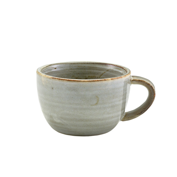 Terra Porcelain Grey Coffee Cup 28.5cl/10oz Pack of 6