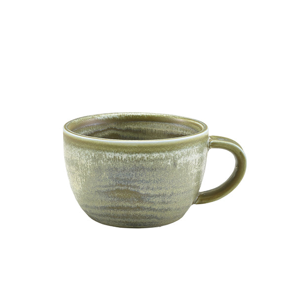 Terra Porcelain Matt Grey Coffee Cup 28.5cl/10oz Pack of 6