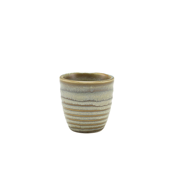 Terra Porcelain Matt Grey Dip Pot 8.5cl/3oz Pack of 12