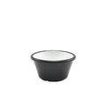 Two Tone Melamine Ramekin Black And White 59ml/2oz Pack of 24