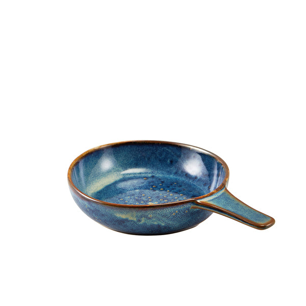 Terra Porcelain Aqua Blue Presentation Pan 15.5cm Pack of 6