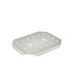 St/St 1/2 Size Drainer Plate