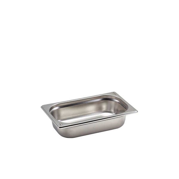 St/St Gastronorm Pan 1/4 - 65mm Deep
