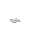 St/St Gastronorm Pan Notched Lid 1/6