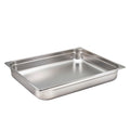 St/St Gastronorm Pan 2/1 - 100mm Deep