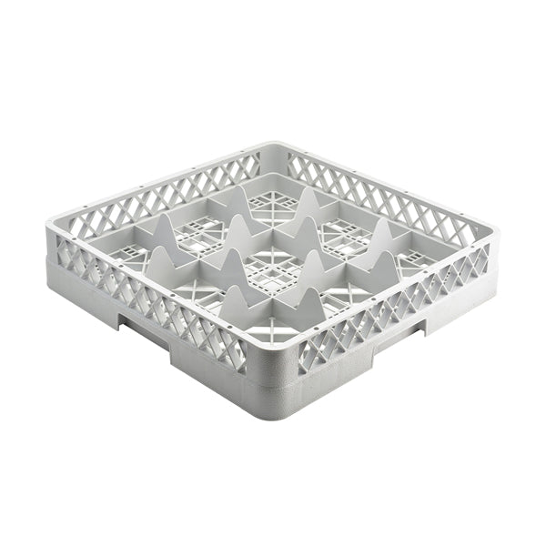 Genware 9 Comp Glass Rack With 1 Extender