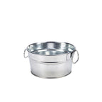 Galvanised Steel Serving Bucket 15 x 8cm Pack of 6