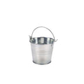 Galvanised Steel Serving Bucket 8.5cm Dia Pack of 12