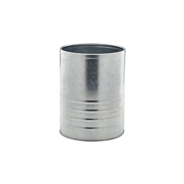Galvanised Steel Can 11cm Dia x 14.5cm Pack of 12