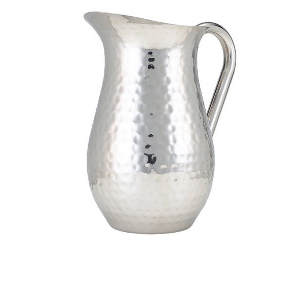 GenWare Hammered Stainless Steel Water Jug 2L/67.6oz
