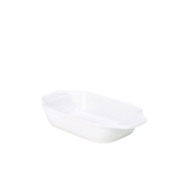 Genware Porcelain Individual Rectangular Dish 16 x 11cm/6.3 x 4.5"