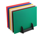 GenWare Low Density Chopping Board And Rack Set 18 x 12 x 0.5"