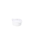 Genware Porcelain Covered Mini Casserole Dish 10.5cm/4"