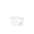 Genware Porcelain Covered Mini Casserole Dish 14cm/5.5"