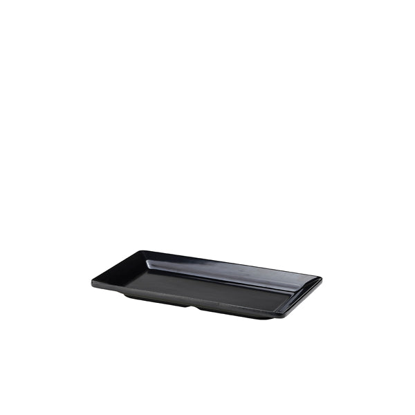 Black Melamine Platter GN 1/3 Size 32X17.5cm