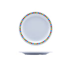 Genware Melamine 6.25" Plate- Coloured Circle