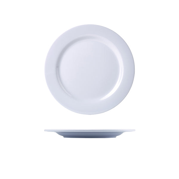 Genware 7" Melamine Plate White