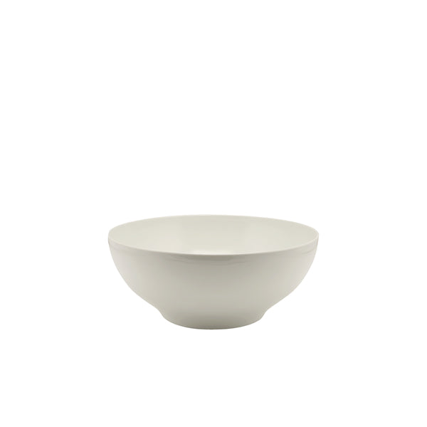 White Melamine Round Buffet Bowl 25.7cm