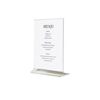 Acrylic Menu Holder A4 Size