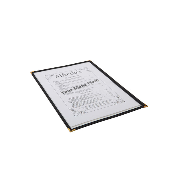 American Style Clear Menu Holder - 1 Page