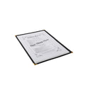 American Style Clear Menu Holder - 1 Page