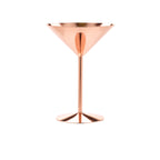 Copper Martini Glass 24cl/8.5oz