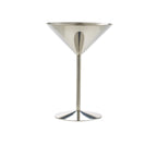 Stainless Steel Martini Glass 24cl/8.5oz