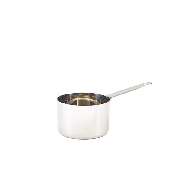 Mini Stainless Steel Saucepan 9 x 6.3cm  Box of 6