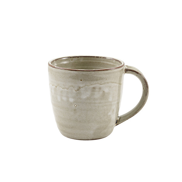 Terra Porcelain Grey Mug 30cl/10.5oz Pack of 6