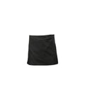 Black Short Apron 70cm x 37cm