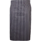 Blue  Butchers Stripe Waist Apron 71cm X 76cm