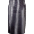 Blue  Butchers Stripe Waist Apron 71cm X 76cm
