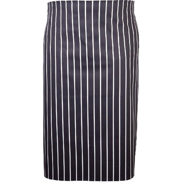 Blue  Butchers Stripe Waist Apron 71cm X 76cm