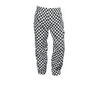Large Check Black & White Baggies XL Size