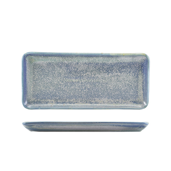 Terra Porcelain Seafoam Narrow Rectangular Platter 31 x 14cm Pack of 6