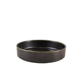 Terra Porcelain Black Presentation Bowl 18cm Pack of 6