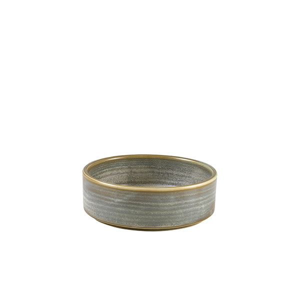 Terra Porcelain Matt Grey Presentation Bowl 13cm Pack of 6