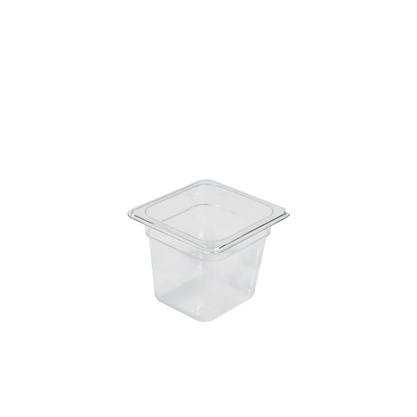 1/6 -Polycarbonate GN Pan 150mm Clear