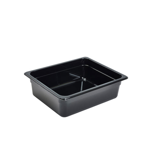 1/2 -Polycarbonate GN Pan 100mm Black