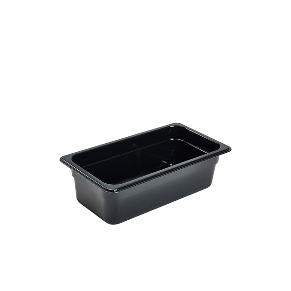1/3 -Polycarbonate GN Pan 100mm Black