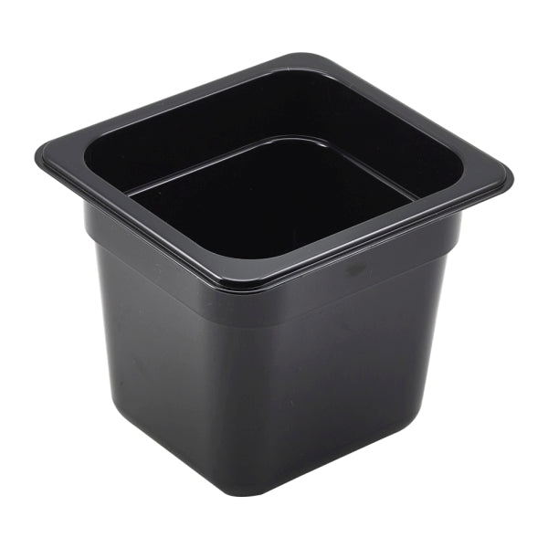 1/6 -Polycarbonate GN Pan 150mm Black