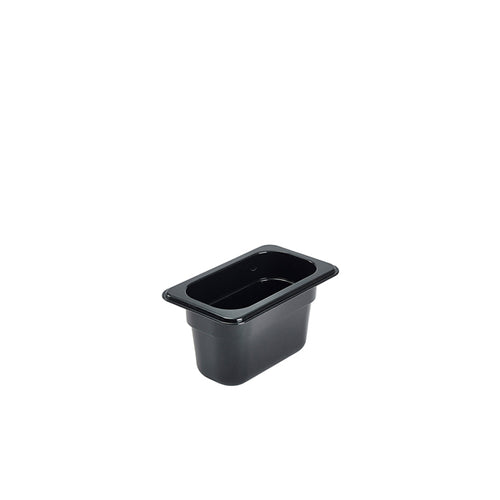 1/9 -Polycarbonate GN Pan 100mm Black