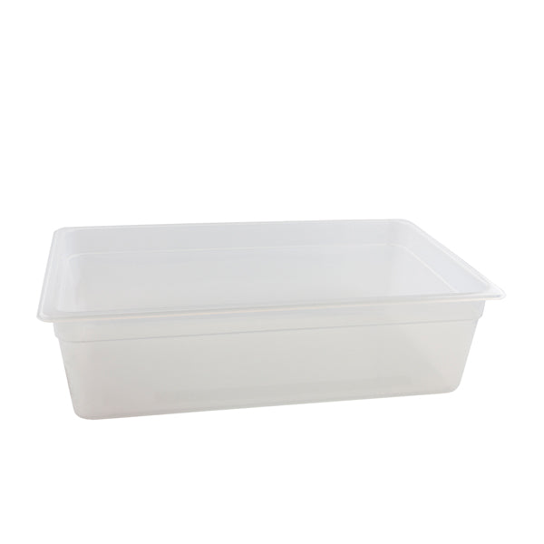 1/1 -Polypropylene GN Pan 150mm Clear Box of 6