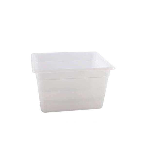 1/2 -Polypropylene GN Pan 200mm Clear Box of 6