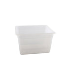 1/2 -Polypropylene GN Pan 200mm Clear Box of 6